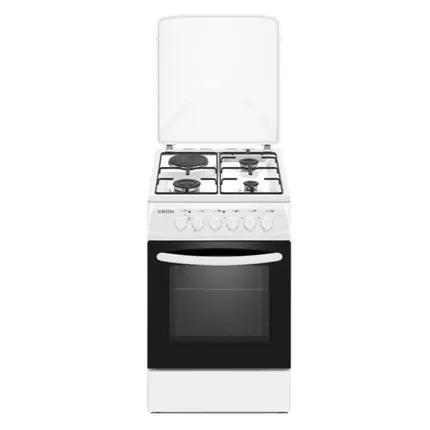 გაზქურა CRON TG5631GC WHITE COMBგაზქურა CRON TG5631GC WHITE COMBგაზქურა CRON TG5631GC WHITE COMB