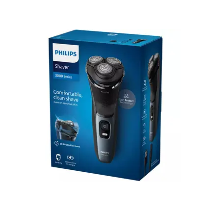 წვერსაპარსი Philips - S3144/00 Men's electric shaver, 3 imageწვერსაპარსი Philips - S3144/00 Men's electric shaver, 3 imageწვერსაპარსი Philips - S3144/00 Men's electric shaver, 3 image