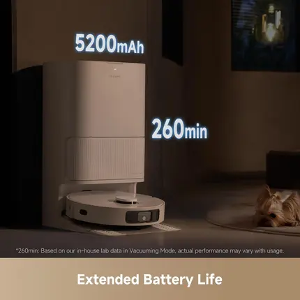 მტვერსასრუტი Dreame Robot Vacuum L40 Ultra CE White (RLD52SE), 5 imageმტვერსასრუტი Dreame Robot Vacuum L40 Ultra CE White (RLD52SE), 5 imageმტვერსასრუტი Dreame Robot Vacuum L40 Ultra CE White (RLD52SE), 5 image