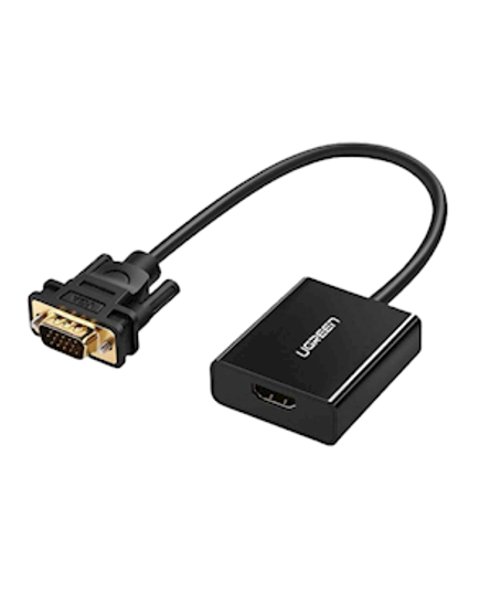 ადაპტერი UGREEN HU-516 (20694), HDMI to VGA Adapter With 3.5mm, 30cm, Black - ISARI.store at the lowest price,ადაპტერი UGREEN HU-516 (20694), HDMI to VGA Adapter With 3.5mm, 30cm, Black - ISARI.store ,ადაპტერი UGREEN HU-516 (20694), HDMI to VGA Adapter With 3.5mm, 30cm, Black - ISARI.store buy at the lowest price,