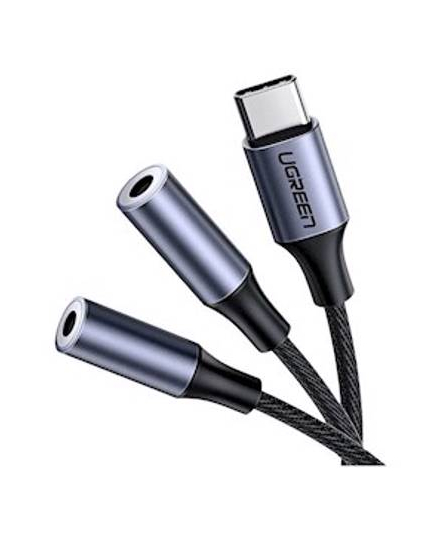 აუდიო ადაპტერი UGREEN AV144 (30732), Type C Male To 2x3.5 mm Female, Audio Cable, 25cm, Space Gray - ISARI.store at the lowest price,აუდიო ადაპტერი UGREEN AV144 (30732), Type C Male To 2x3.5 mm Female, Audio Cable, 25cm, Space Gray - ISARI.store ,აუდიო ადაპტერი UGREEN AV144 (30732), Type C Male To 2x3.5 mm Female, Audio Cable, 25cm, Space Gray - ISARI.store buy at the lowest price,