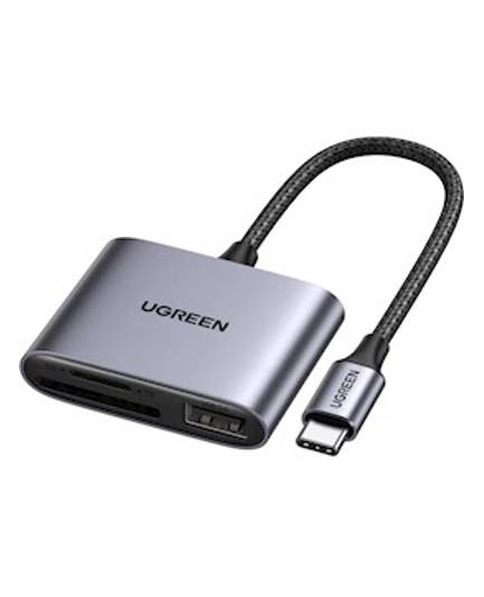 ბარათის წამკითხველი UGREEN CM387 (80798), USB-C to SD/TF + USB 2.0 Memory Card Reader, Grey - ISARI.store ყველაზე დაბალ ფასად ,ბარათის წამკითხველი UGREEN CM387 (80798), USB-C to SD/TF + USB 2.0 Memory Card Reader, Grey - ISARI.store ,ბარათის წამკითხველი UGREEN CM387 (80798), USB-C to SD/TF + USB 2.0 Memory Card Reader, Grey - ISARI.store შეიძინე ყველაზე დაბალ ფასად ,