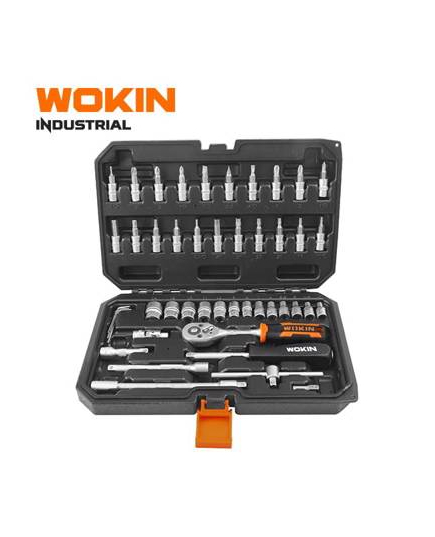 ხელსაწყოების ნაკრები Wokin 155146, 46Pcs Tool Set, Black/Silver - ISARI.store at the lowest price,ხელსაწყოების ნაკრები Wokin 155146, 46Pcs Tool Set, Black/Silver - ISARI.store ,ხელსაწყოების ნაკრები Wokin 155146, 46Pcs Tool Set, Black/Silver - ISARI.store buy at the lowest price,
