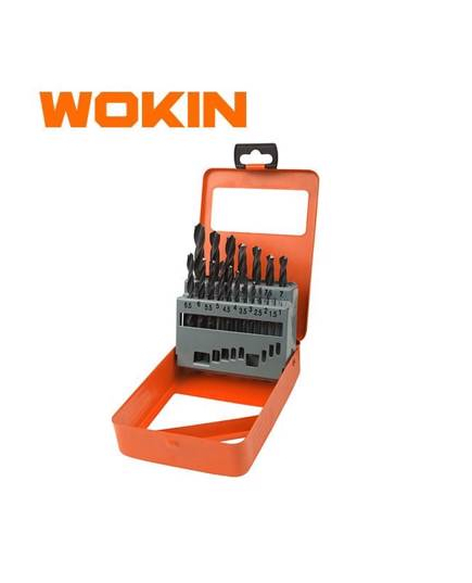 ბურღის პირები მეტალის Wokin 751019, 19Pcs HSS TWIST DRILL BIT SET, Black - ISARI.store at the lowest price,ბურღის პირები მეტალის Wokin 751019, 19Pcs HSS TWIST DRILL BIT SET, Black - ISARI.store ,ბურღის პირები მეტალის Wokin 751019, 19Pcs HSS TWIST DRILL BIT SET, Black - ISARI.store buy at the lowest price,