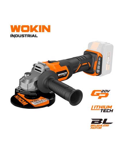 კუთხსახეხი Wokin 621445, 20V 115mm, 8500Rpm, Black/Orange - ISARI.store at the lowest price,კუთხსახეხი Wokin 621445, 20V 115mm, 8500Rpm, Black/Orange - ISARI.store ,კუთხსახეხი Wokin 621445, 20V 115mm, 8500Rpm, Black/Orange - ISARI.store buy at the lowest price,