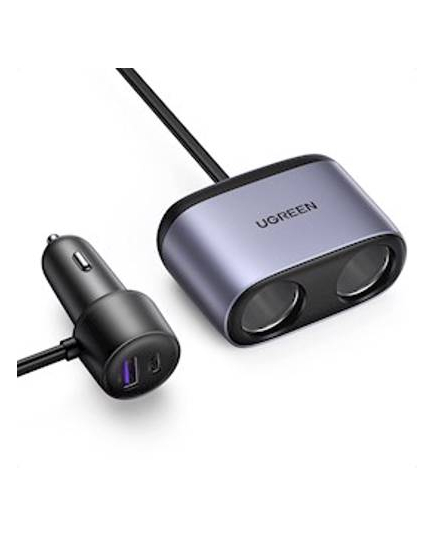 მანქანის დამტენი UGREEN CD252 (30886), 120W, USB-C, USB-ACar Charger with Dual Expansion Ports, Gray - ISARI.store at the lowest price,მანქანის დამტენი UGREEN CD252 (30886), 120W, USB-C, USB-ACar Charger with Dual Expansion Ports, Gray - ISARI.store ,მანქანის დამტენი UGREEN CD252 (30886), 120W, USB-C, USB-ACar Charger with Dual Expansion Ports, Gray - ISARI.store buy at the lowest price,