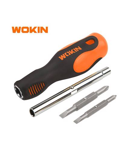 სახრახნისი Wokin 206006, 6 IN 1 SCREWDRIVER SET Black/Orange - ISARI.store at the lowest price,სახრახნისი Wokin 206006, 6 IN 1 SCREWDRIVER SET Black/Orange - ISARI.store ,სახრახნისი Wokin 206006, 6 IN 1 SCREWDRIVER SET Black/Orange - ISARI.store buy at the lowest price,