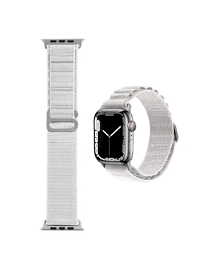 Smart watch strap WiWU Nylon Watch Band for Apple Watch 42/44/45/49 White - ISARI.store at the lowest price,Smart watch strap WiWU Nylon Watch Band for Apple Watch 42/44/45/49 White - ISARI.store ,Smart watch strap WiWU Nylon Watch Band for Apple Watch 42/44/45/49 White - ISARI.store buy at the lowest price,