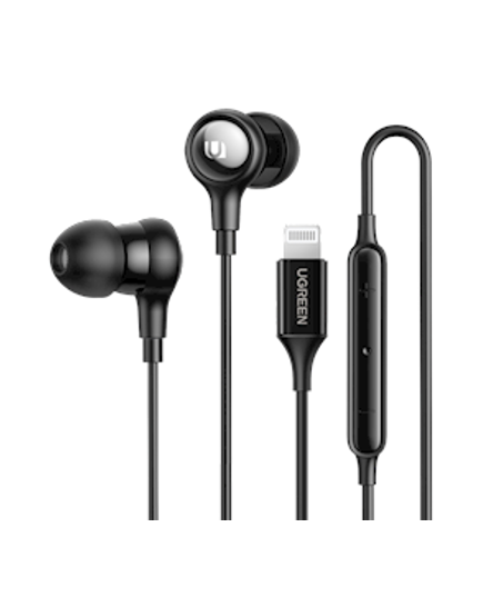 ყურსასმენი UGREEN EP103 (30631), In-Ear Headphones, Wired, MFI, Lightning, Black - ISARI.store at the lowest price,ყურსასმენი UGREEN EP103 (30631), In-Ear Headphones, Wired, MFI, Lightning, Black - ISARI.store ,ყურსასმენი UGREEN EP103 (30631), In-Ear Headphones, Wired, MFI, Lightning, Black - ISARI.store buy at the lowest price,
