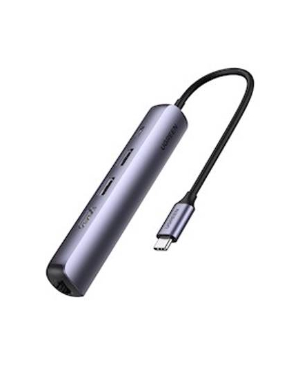 USB-C ჰაბი UGREEN CM418 (10919) 5-in-1 Ultra Slim Hub, 2xUSB 3.0, HDMI, RJ45, PD, Gray - ISARI.store at the lowest price,USB-C ჰაბი UGREEN CM418 (10919) 5-in-1 Ultra Slim Hub, 2xUSB 3.0, HDMI, RJ45, PD, Gray - ISARI.store ,USB-C ჰაბი UGREEN CM418 (10919) 5-in-1 Ultra Slim Hub, 2xUSB 3.0, HDMI, RJ45, PD, Gray - ISARI.store buy at the lowest price,