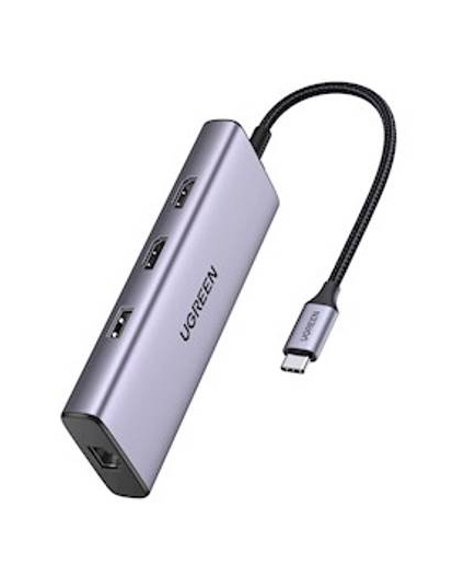 USB-C ჰაბი UGREEN CM490 ( USB-C ჰაბი UGREEN CM490 (90119) 9-in-1 Docking Station, Type-C 2xUSB3.0, USB2.0, 2xHDMI, RJ45, SD/TF, PD, Silver) 9-in-1 Docking Station, Type-C 2xUSB3.0, USB2.0, 2xHDMI, RJ45, SD/TF, PD, Silver - ISARI.store at the lowest price,USB-C ჰაბი UGREEN CM490 ( USB-C ჰაბი UGREEN CM490 (90119) 9-in-1 Docking Station, Type-C 2xUSB3.0, USB2.0, 2xHDMI, RJ45, SD/TF, PD, Silver) 9-in-1 Docking Station, Type-C 2xUSB3.0, USB2.0, 2xHDMI, RJ45, SD/TF, PD, Silver - ISARI.store ,USB-C ჰაბი UGREEN CM490 ( USB-C ჰაბი UGREEN CM490 (90119) 9-in-1 Docking Station, Type-C 2xUSB3.0, USB2.0, 2xHDMI, RJ45, SD/TF, PD, Silver) 9-in-1 Docking Station, Type-C 2xUSB3.0, USB2.0, 2xHDMI, RJ45, SD/TF, PD, Silver - ISARI.store buy at the lowest price,