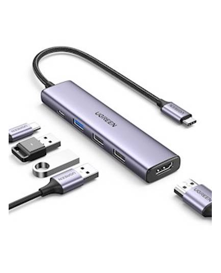 USB-C ჰაბი UGREEN CM478 (15495) Revodok 105, Type-C, USB, HDMI, PD, Hub, Grey - ISARI.store at the lowest price,USB-C ჰაბი UGREEN CM478 (15495) Revodok 105, Type-C, USB, HDMI, PD, Hub, Grey - ISARI.store ,USB-C ჰაბი UGREEN CM478 (15495) Revodok 105, Type-C, USB, HDMI, PD, Hub, Grey - ISARI.store buy at the lowest price,