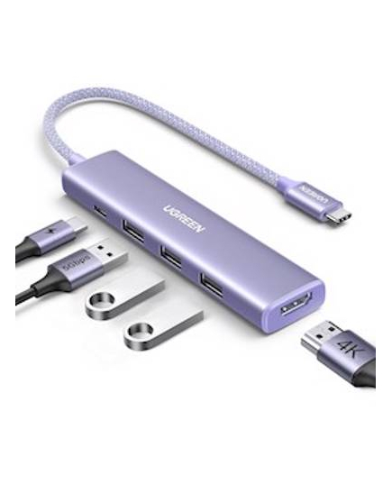 USB-C ჰაბი UGREEN CM478 (35582), USB, USB-C, HDMI, HUB, Purple - ISARI.store ყველაზე დაბალ ფასად ,USB-C ჰაბი UGREEN CM478 (35582), USB, USB-C, HDMI, HUB, Purple - ISARI.store ,USB-C ჰაბი UGREEN CM478 (35582), USB, USB-C, HDMI, HUB, Purple - ISARI.store შეიძინე ყველაზე დაბალ ფასად ,