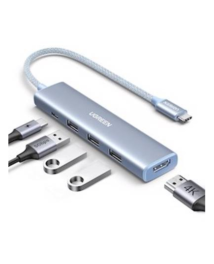 USB-C ჰაბი UGREEN CM478 (35581), USB, USB-C, HDMI, HUB, Blue - ISARI.store ყველაზე დაბალ ფასად ,USB-C ჰაბი UGREEN CM478 (35581), USB, USB-C, HDMI, HUB, Blue - ISARI.store ,USB-C ჰაბი UGREEN CM478 (35581), USB, USB-C, HDMI, HUB, Blue - ISARI.store შეიძინე ყველაზე დაბალ ფასად ,