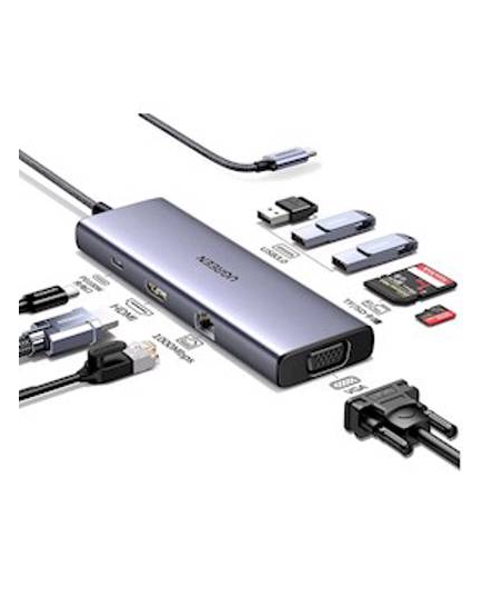 USB ჰაბი UGREEN CM498 (15600), USB-C, USB, HDMI, VGA, RJ45, SD, TF, Hub, Gray - ISARI.store ყველაზე დაბალ ფასად ,USB ჰაბი UGREEN CM498 (15600), USB-C, USB, HDMI, VGA, RJ45, SD, TF, Hub, Gray - ISARI.store ,USB ჰაბი UGREEN CM498 (15600), USB-C, USB, HDMI, VGA, RJ45, SD, TF, Hub, Gray - ISARI.store შეიძინე ყველაზე დაბალ ფასად ,