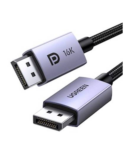 ვიდეო კაბელი UGREEN DP118 (15384), 16K DisplayPort To DisplayPort, 2m, Grey/Black - ISARI.store at the lowest price,ვიდეო კაბელი UGREEN DP118 (15384), 16K DisplayPort To DisplayPort, 2m, Grey/Black - ISARI.store ,ვიდეო კაბელი UGREEN DP118 (15384), 16K DisplayPort To DisplayPort, 2m, Grey/Black - ISARI.store buy at the lowest price,