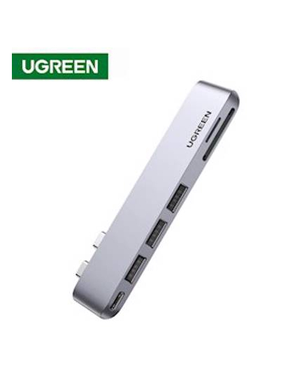 ადაპტერი UGREEN 60560 2xUSB-C to 3xUSB3.0-A+SD+TF+PD Multifunction Adapter Aluminum Shell (Space Gray) - ISARI.store ყველაზე დაბალ ფასად ,ადაპტერი UGREEN 60560 2xUSB-C to 3xUSB3.0-A+SD+TF+PD Multifunction Adapter Aluminum Shell (Space Gray) - ISARI.store ,ადაპტერი UGREEN 60560 2xUSB-C to 3xUSB3.0-A+SD+TF+PD Multifunction Adapter Aluminum Shell (Space Gray) - ISARI.store შეიძინე ყველაზე დაბალ ფასად ,