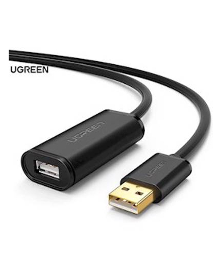 USB დამაგრძელებელი UGREEN (10321) USB Male to USB Female Active Extension Cable with Chipset 10m (Black) - ISARI.store at the lowest price,USB დამაგრძელებელი UGREEN (10321) USB Male to USB Female Active Extension Cable with Chipset 10m (Black) - ISARI.store ,USB დამაგრძელებელი UGREEN (10321) USB Male to USB Female Active Extension Cable with Chipset 10m (Black) - ISARI.store buy at the lowest price,
