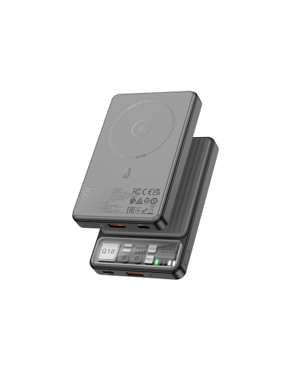 Portable Charger Hoco Q18 Tourer 22.5W fully compatible power bank with magnetic fast (10000mAh) Black - ISARI.store at the lowest price,Portable Charger Hoco Q18 Tourer 22.5W fully compatible power bank with magnetic fast (10000mAh) Black - ISARI.store ,Portable Charger Hoco Q18 Tourer 22.5W fully compatible power bank with magnetic fast (10000mAh) Black - ISARI.store buy at the lowest price,