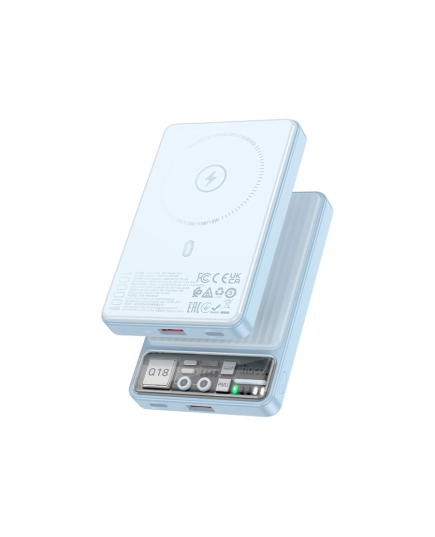 Portable Charger Hoco Q18 Tourer 22.5W fully compatible power bank with magnetic fast (10000mAh) Blue - ISARI.store at the lowest price,Portable Charger Hoco Q18 Tourer 22.5W fully compatible power bank with magnetic fast (10000mAh) Blue - ISARI.store ,Portable Charger Hoco Q18 Tourer 22.5W fully compatible power bank with magnetic fast (10000mAh) Blue - ISARI.store buy at the lowest price,