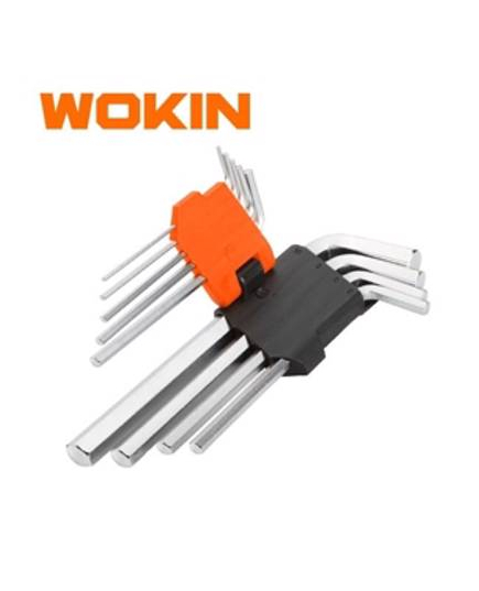 ექვსკუთხა სახრახნისის ნაკრები Wokin 207209, 9Pcs, Long Arm Hex Key Set, Silver - ISARI.store at the lowest price,ექვსკუთხა სახრახნისის ნაკრები Wokin 207209, 9Pcs, Long Arm Hex Key Set, Silver - ISARI.store ,ექვსკუთხა სახრახნისის ნაკრები Wokin 207209, 9Pcs, Long Arm Hex Key Set, Silver - ISARI.store buy at the lowest price,