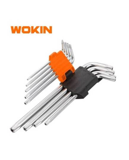 ექვსკუთხა სახრახნისის ნაკრები Wokin 207809, 9Pcs, Torx Long Arm Hex Key Set, Silver - ISARI.store at the lowest price,ექვსკუთხა სახრახნისის ნაკრები Wokin 207809, 9Pcs, Torx Long Arm Hex Key Set, Silver - ISARI.store ,ექვსკუთხა სახრახნისის ნაკრები Wokin 207809, 9Pcs, Torx Long Arm Hex Key Set, Silver - ISARI.store buy at the lowest price,