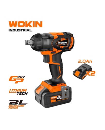 ელექტრო ქანჩის მოსახსნელი Wokin 620335, 20V, 2.0Ah, LI-ION Cordless Impact Wrench (Industrial) 20V, 350NM, Black/Orange - ISARI.store at the lowest price,ელექტრო ქანჩის მოსახსნელი Wokin 620335, 20V, 2.0Ah, LI-ION Cordless Impact Wrench (Industrial) 20V, 350NM, Black/Orange - ISARI.store ,ელექტრო ქანჩის მოსახსნელი Wokin 620335, 20V, 2.0Ah, LI-ION Cordless Impact Wrench (Industrial) 20V, 350NM, Black/Orange - ISARI.store buy at the lowest price,