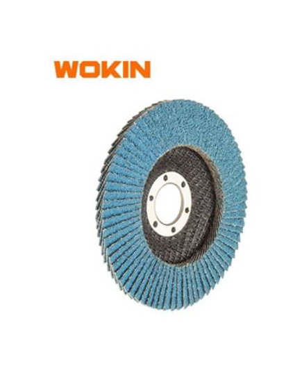 სახეხი დისკი Wokin 775806, 115×22.2mm, Zirconia Oxide Flap Disc, Blue - ISARI.store at the lowest price,სახეხი დისკი Wokin 775806, 115×22.2mm, Zirconia Oxide Flap Disc, Blue - ISARI.store ,სახეხი დისკი Wokin 775806, 115×22.2mm, Zirconia Oxide Flap Disc, Blue - ISARI.store buy at the lowest price,