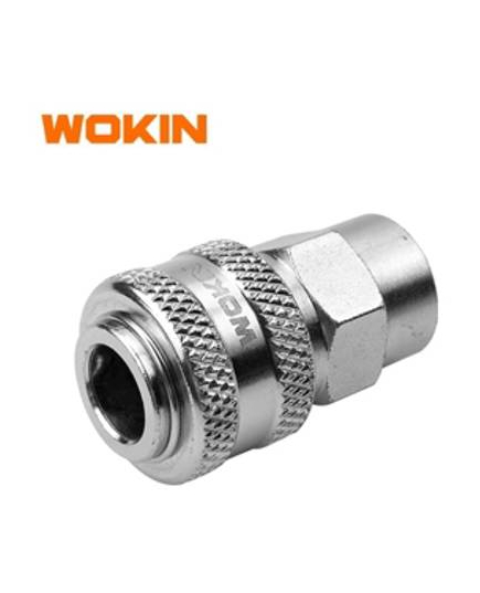 კომპრესორის კონექტორი შიდა Wokin 817402, G1/4″, Quick Coupler, Silver - ISARI.store at the lowest price,კომპრესორის კონექტორი შიდა Wokin 817402, G1/4″, Quick Coupler, Silver - ISARI.store ,კომპრესორის კონექტორი შიდა Wokin 817402, G1/4″, Quick Coupler, Silver - ISARI.store buy at the lowest price,