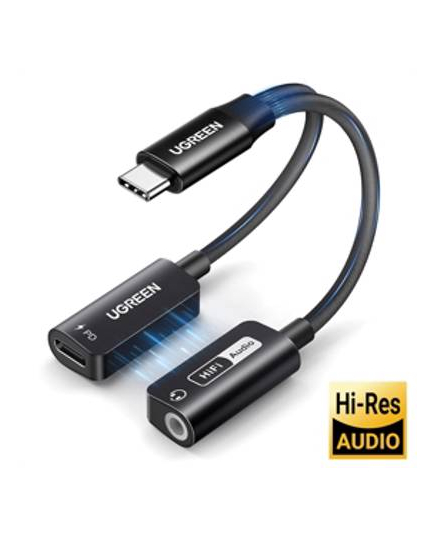 აუდიო ადაპტერი UGREEN CM721 (25837), Type-C to 3.5mm Audio Adapter with Power Delivery, Black - ISARI.store at the lowest price,აუდიო ადაპტერი UGREEN CM721 (25837), Type-C to 3.5mm Audio Adapter with Power Delivery, Black - ISARI.store ,აუდიო ადაპტერი UGREEN CM721 (25837), Type-C to 3.5mm Audio Adapter with Power Delivery, Black - ISARI.store buy at the lowest price,