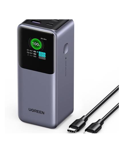 პორტატული დამტენი UGREEN PB721 (35524B) Nexode with Smart Digital Display, 20000mAh, Type-C, USB, Power Bank, Grey - ISARI.store at the lowest price,პორტატული დამტენი UGREEN PB721 (35524B) Nexode with Smart Digital Display, 20000mAh, Type-C, USB, Power Bank, Grey - ISARI.store ,პორტატული დამტენი UGREEN PB721 (35524B) Nexode with Smart Digital Display, 20000mAh, Type-C, USB, Power Bank, Grey - ISARI.store buy at the lowest price,