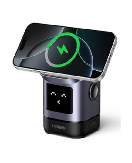 უსადენო დამტენი UGREEN Uno W709 (45775) Qi2, 15W, 2-in-1 Magnetic Wireless Charger, Black/Grey - ISARI.store at the lowest price,უსადენო დამტენი UGREEN Uno W709 (45775) Qi2, 15W, 2-in-1 Magnetic Wireless Charger, Black/Grey - ISARI.store ,უსადენო დამტენი UGREEN Uno W709 (45775) Qi2, 15W, 2-in-1 Magnetic Wireless Charger, Black/Grey - ISARI.store buy at the lowest price,