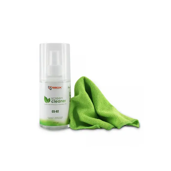 ეკრანის საწმენდი საშუალება SBOX Screen Cleaner CS-02 200 ml Green, 2 imageეკრანის საწმენდი საშუალება SBOX Screen Cleaner CS-02 200 ml Green, 2 imageეკრანის საწმენდი საშუალება SBOX Screen Cleaner CS-02 200 ml Green, 2 image