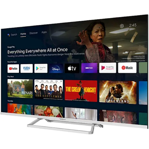 ტელევიზორი Tesla 50E635SUS, 50", 4K UHD, Android TV, USB, HDMI, LAN, BT, WIFI, Black/Silver, 2 imageტელევიზორი Tesla 50E635SUS, 50", 4K UHD, Android TV, USB, HDMI, LAN, BT, WIFI, Black/Silver, 2 imageტელევიზორი Tesla 50E635SUS, 50", 4K UHD, Android TV, USB, HDMI, LAN, BT, WIFI, Black/Silver, 2 image