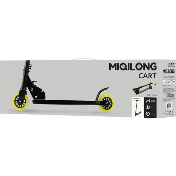 სკუტერი Miqilong Scooter Cart Black, 5 imageსკუტერი Miqilong Scooter Cart Black, 5 imageსკუტერი Miqilong Scooter Cart Black, 5 image