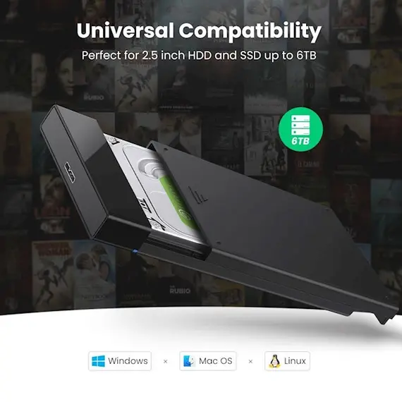 მყარი დისკის ქეისი UGREEN 2.5 Inch Hard Drive Box, 2 imageმყარი დისკის ქეისი UGREEN 2.5 Inch Hard Drive Box, 2 imageმყარი დისკის ქეისი UGREEN 2.5 Inch Hard Drive Box, 2 image