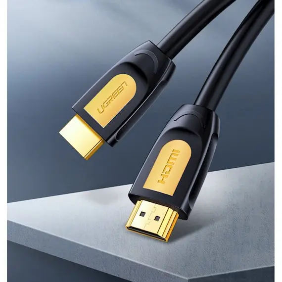 HDMI cable UGREEN HD101 (10128) HDMI to HDMI Cable 1.5M (Yellow / Black), 4 imageHDMI cable UGREEN HD101 (10128) HDMI to HDMI Cable 1.5M (Yellow / Black), 4 imageHDMI cable UGREEN HD101 (10128) HDMI to HDMI Cable 1.5M (Yellow / Black), 4 image