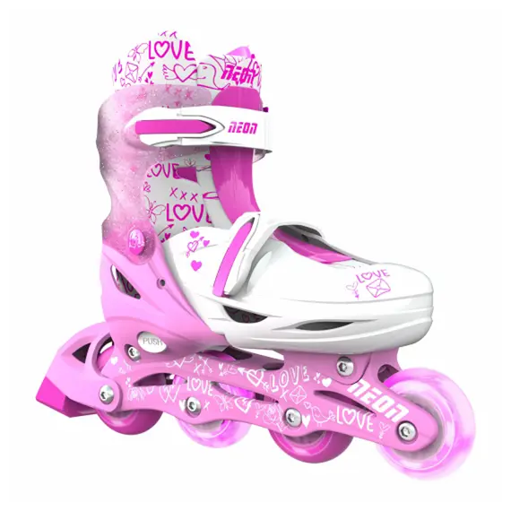 Children's roller skates 2 IN 1 NEON COMBO CYBER SKATES NT31P4 (34-37), 2 imageChildren's roller skates 2 IN 1 NEON COMBO CYBER SKATES NT31P4 (34-37), 2 imageChildren's roller skates 2 IN 1 NEON COMBO CYBER SKATES NT31P4 (34-37), 2 image