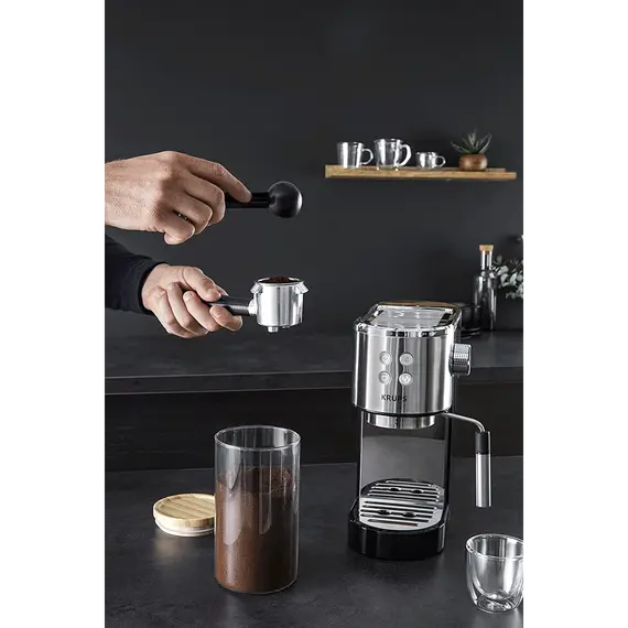 Coffee machine KRUPS XP442C11, 4 imageCoffee machine KRUPS XP442C11, 4 imageCoffee machine KRUPS XP442C11, 4 image