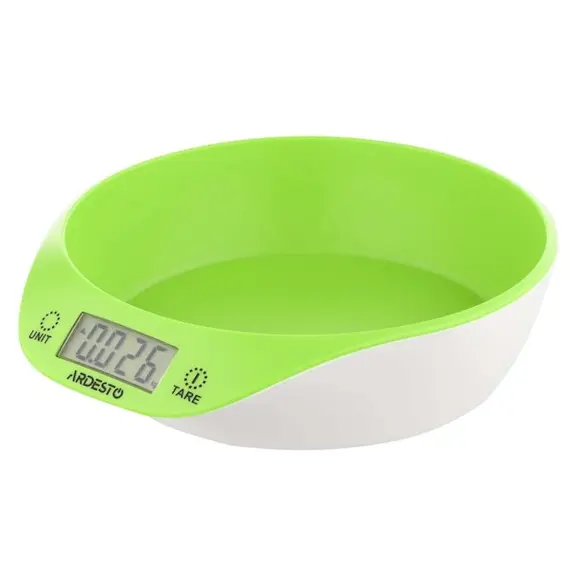 სამზარეულოს სასწორი Ardesto Kitchen Scales SCK-900BGR white-green, 2 imageსამზარეულოს სასწორი Ardesto Kitchen Scales SCK-900BGR white-green, 2 imageსამზარეულოს სასწორი Ardesto Kitchen Scales SCK-900BGR white-green, 2 image