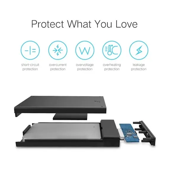 მყარი დისკის ქეისი UGREEN US221 (30847) 2.5 inch Hard Dish box with cable 30847, 2 imageმყარი დისკის ქეისი UGREEN US221 (30847) 2.5 inch Hard Dish box with cable 30847, 2 imageმყარი დისკის ქეისი UGREEN US221 (30847) 2.5 inch Hard Dish box with cable 30847, 2 image