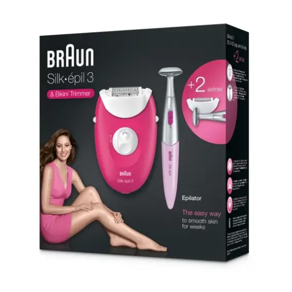 ეპილატორი BRAUN LEGEPIL SE 3420, 2 imageეპილატორი BRAUN LEGEPIL SE 3420, 2 imageეპილატორი BRAUN LEGEPIL SE 3420, 2 image