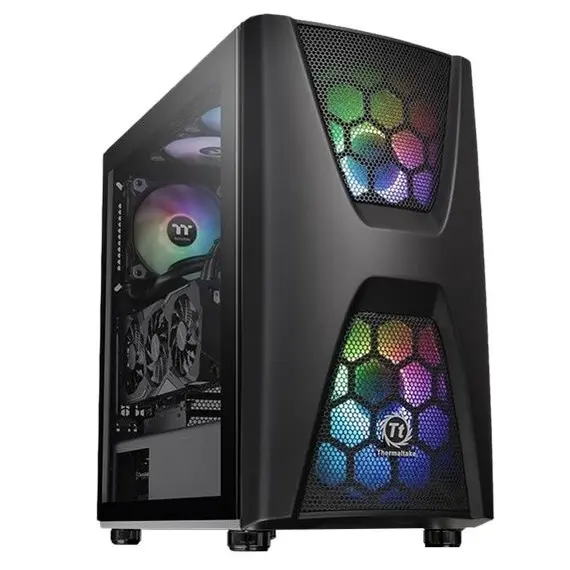Case Thermaltake CA-1N5-00M1WN-00 Commander C34, ARGB, Mid-tower Case, Tempered Glass, BlackCase Thermaltake CA-1N5-00M1WN-00 Commander C34, ARGB, Mid-tower Case, Tempered Glass, BlackCase Thermaltake CA-1N5-00M1WN-00 Commander C34, ARGB, Mid-tower Case, Tempered Glass, Black