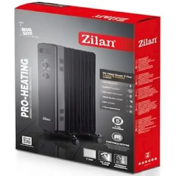 ზეთის გამათბობელი Zilan ZLN8443, 2000W, Oil Radiator, Black, 2 imageზეთის გამათბობელი Zilan ZLN8443, 2000W, Oil Radiator, Black, 2 imageზეთის გამათბობელი Zilan ZLN8443, 2000W, Oil Radiator, Black, 2 image