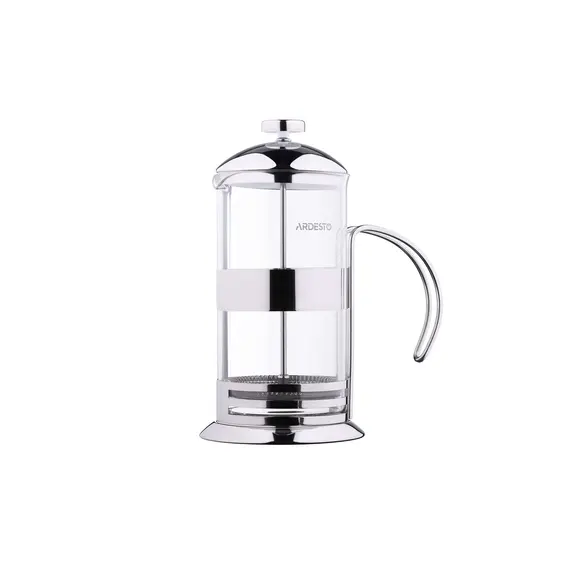 ჩაის დასაყენებელი ARDESTO French press  Gemini, 1000 ml, stainless steel, glassჩაის დასაყენებელი ARDESTO French press  Gemini, 1000 ml, stainless steel, glassჩაის დასაყენებელი ARDESTO French press  Gemini, 1000 ml, stainless steel, glass