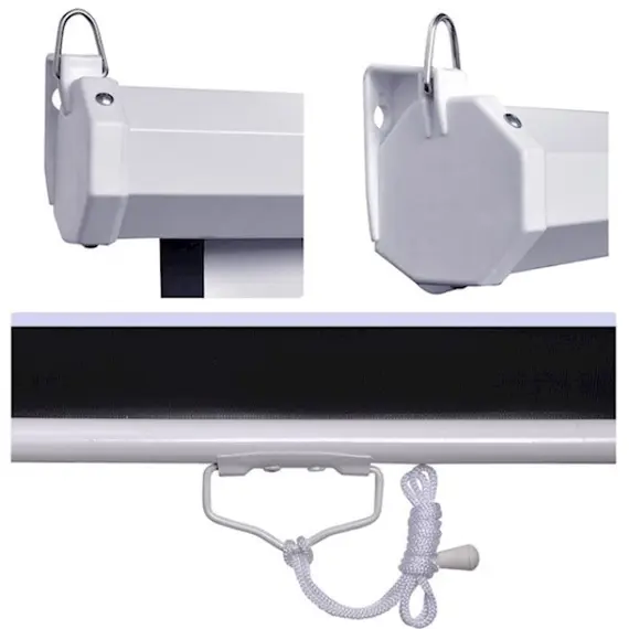 პროექტორის ეკრანი ALLSCREEN MANUAL PROJECTION SCREEN 295X220CM HD FABRIC CWP-15043 Diagonal 150 INCH / 381 CM, 2 imageპროექტორის ეკრანი ALLSCREEN MANUAL PROJECTION SCREEN 295X220CM HD FABRIC CWP-15043 Diagonal 150 INCH / 381 CM, 2 imageპროექტორის ეკრანი ALLSCREEN MANUAL PROJECTION SCREEN 295X220CM HD FABRIC CWP-15043 Diagonal 150 INCH / 381 CM, 2 image