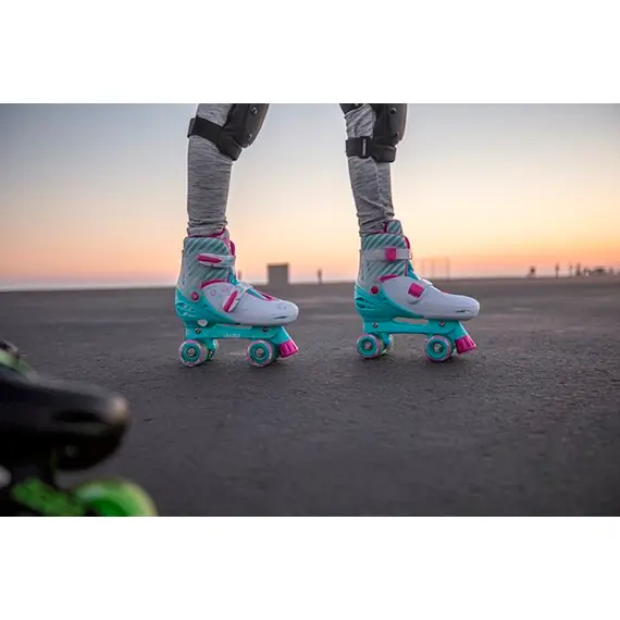 NEON COMBO SKATES (SIZE 12-2) TEAL PINK 4L/13L/16L CL 4PK, 6 imageNEON COMBO SKATES (SIZE 12-2) TEAL PINK 4L/13L/16L CL 4PK, 6 imageNEON COMBO SKATES (SIZE 12-2) TEAL PINK 4L/13L/16L CL 4PK, 6 image