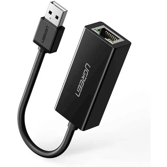 ლან ადაპტერი UGREEN EA20254 (20254) USB to LAN 10/100Mbps Ethernet Adapter (Black), 5 imageლან ადაპტერი UGREEN EA20254 (20254) USB to LAN 10/100Mbps Ethernet Adapter (Black), 5 imageლან ადაპტერი UGREEN EA20254 (20254) USB to LAN 10/100Mbps Ethernet Adapter (Black), 5 image