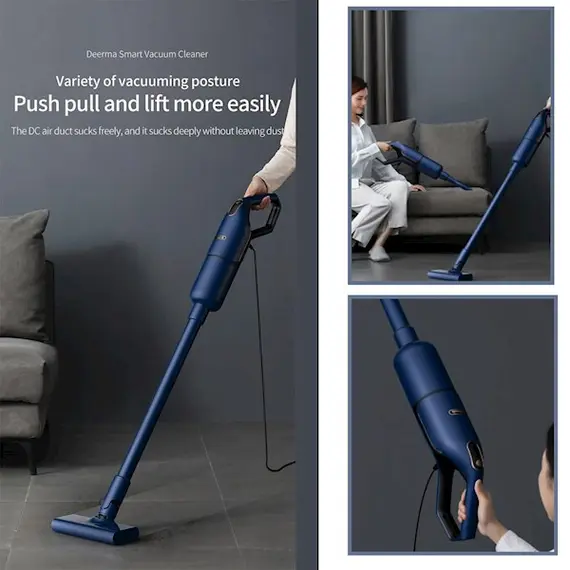 Vacuum cleaner deerma DX1000W Blue, 3 imageVacuum cleaner deerma DX1000W Blue, 3 imageVacuum cleaner deerma DX1000W Blue, 3 image