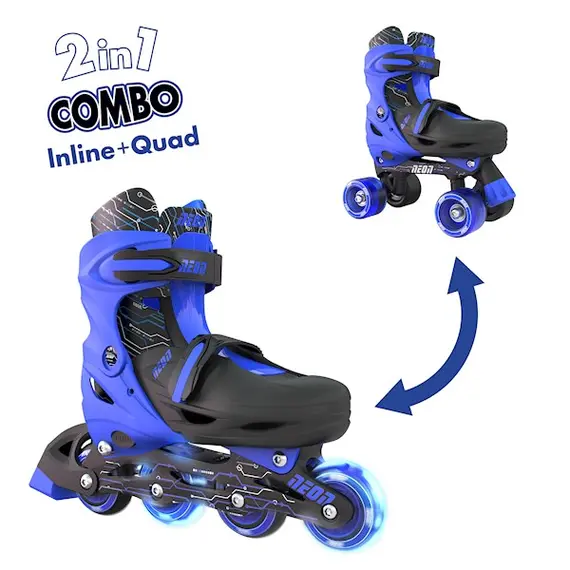 როლიკები NEON COMBO SKATES (SIZE 12-2) (Blue)როლიკები NEON COMBO SKATES (SIZE 12-2) (Blue)როლიკები NEON COMBO SKATES (SIZE 12-2) (Blue)
